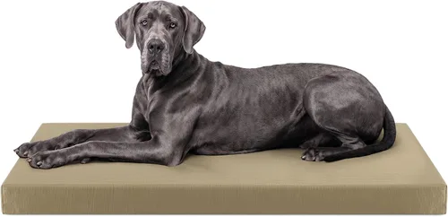 Vista 38 de K9 Ballistics Cama ortopédica Ripstop resistente – Almohadilla duradera para perrera con funda lavable para perros grandes, 41 x 27 pulgadas se azul