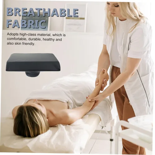 Vista 7 de Mesa de masaje Cuello Almohada Cama Masaje Reposacabezas Almohada de cara Salón de belleza abajo