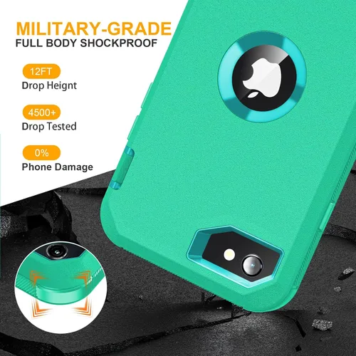 Vista 3 de jaroco Fundas para Dedos para Funda de iPhone SE, Nanofibras Superconductoras de 0.15mm, Sensación Suave, Antisudor con Funda de Teléfono