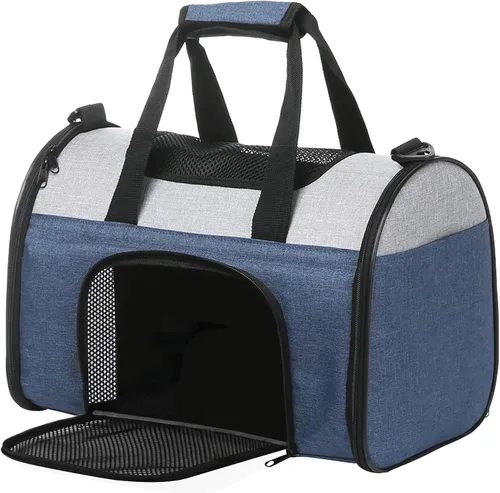 Vista 10 de JESPET Transportín de Lados Suaves para Mascotas para Perros Pequeños, Gatos, Cachorros, Transportadores de Gatos y Perros Aprobados por Aerolíneas