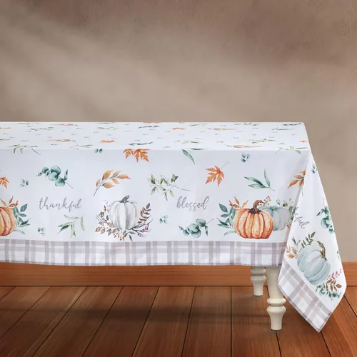 Vista 6 de Avanti Linens - Manteles individuales, decoración del hogar inspirada en otoño, juego de 4 (colección Grateful Patch)