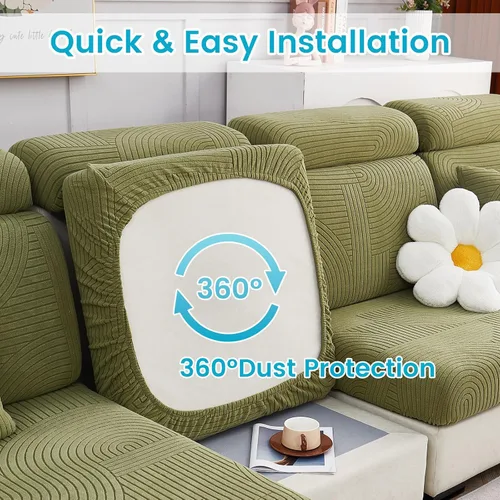 Vista 3 de Beacon Pet Funda de sofá universal resistente al desgaste, fundas de sofá mágicas para interiores 2023, fundas elásticas para sofá modular