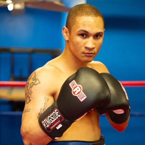 Vista 6 de Guantes de boxeo de entrenamiento y sparring Ringside IMF Tech con cierre de velcro
