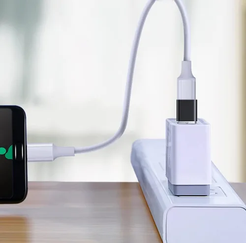 Vista 8 de Paquete de 4 adaptadores USB C, adaptador USB C a USB 3.0 OTG, adaptador micro USB a USB C compatible con MacBook Pro, iPhone 17/16/15, iPad