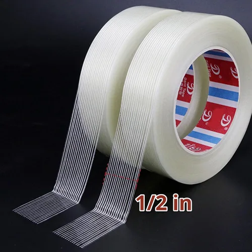 Vista 6 de KAIY - Cinta de fibra de vidrio (2 rollos, 1/2 pulgada x 60 yardas)
