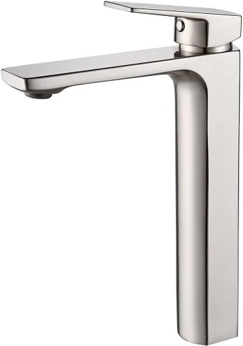 Vista 16 de VOTON - Grifo de fregadero de baño de oro cepillado con una sola manija y desagüe desplegable para lavabo de 1 agujero o 3 agujeros con placa