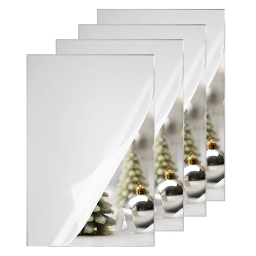 Vista 78 de KINLINK Láminas de plexiglás 6x12 de 1/8 pulgada de espesor - Lámina de acrílico negro fundido de 3mm, lámina de plástico policarbonato