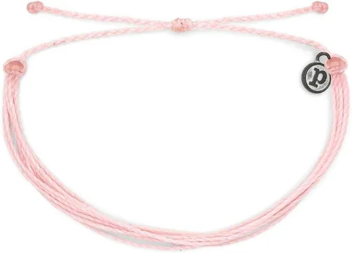 Vista 5 de Pura Vida - Pulseras de joyería, 100% impermeables y hechas a mano con dije recubierto, banda ajustable
