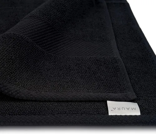 Vista 3 de MAURA Toallas de mano prémium 100% algodón de 16 x 30 pulgadas, ultra absorbentes, de secado rápido, toallas suaves para baño, toallas de mano extra