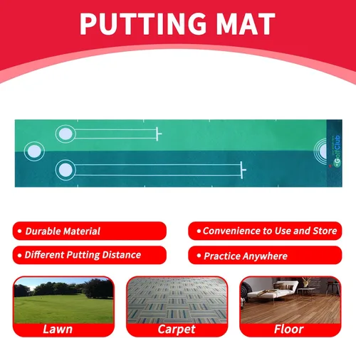 Vista 7 de Nattork Juego de golf para niños y niñas de 1, 2 y 3 años, carrito de golf mejorado para niños con 4 palos y 12 pelotas, juguete deportivo