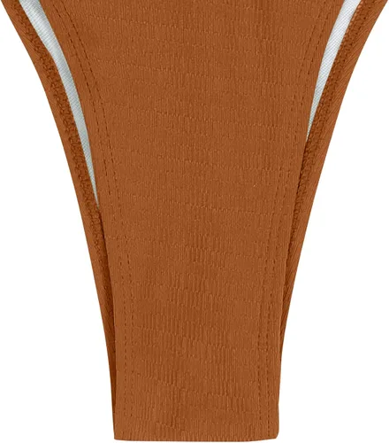 Vista 5 de ZAFUL - Conjunto de bikini de corte alto para mujer, traje de baño sexi