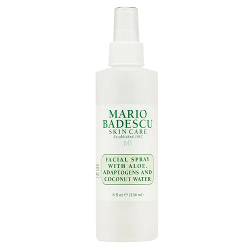 Vista 12 de Mario Badescu Spray facial fijador con aloe y agua de coco, spray de maquillaje refrescante e hidratante, sin alcohol, sin fragancia, sin tintes ni