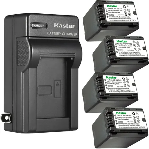 Vista 7 de Kastar Cargador de batería de pared AC para Panasonic HC-V750, HC-V750M, HC-V750K, HC-V770, HC-V770K, HC-V770GK, HC-V770MGK, HC-V800, HC-V800K