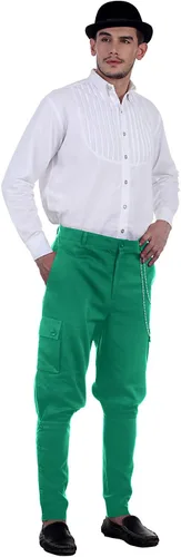 Vista 2 de ThePirateDressing Steampunk - Pantalones de cosplay para hombre