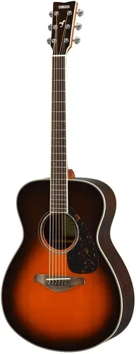 Vista 8 de Yamaha fg820 Guitarra Acústica, color natural, Natural