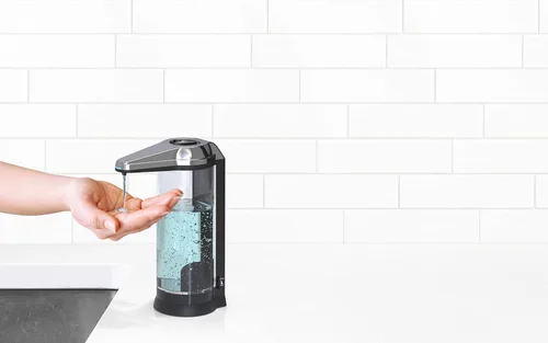 Vista 5 de Better Living Products 70181 Despachador de jabón manos libres Sensor Soap Dispenser, Hands Free Touchless, Countertop Motion Sensor Auto Soap
