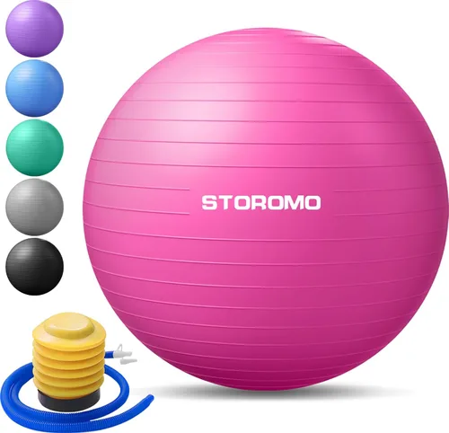 Vista 8 de Pelota de ejercicio de embarazo antiestallido, pelota de estabilidad de alta capacidad de peso para yoga, pilates y apoyo laboral, pelota de fitness
