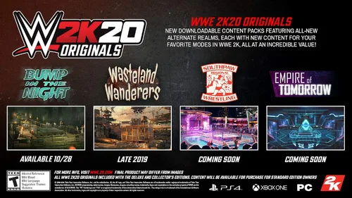 Vista 2 de WWE 2K20 Smackdown 20Th Anniversary Edition Playstation 4