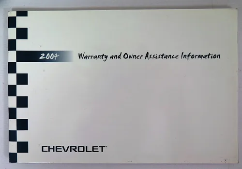 Vista 5 de 2004 Chevrolet Trailblazer and EXT Owners Manual