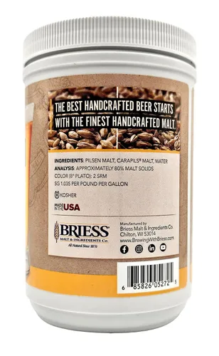 Vista 3 de Briess Pilsen Extracto de malta líquida sin saltar, 3.3 lb