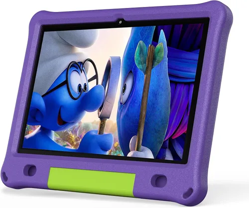 Vista 8 de PRITOM Tablet Android 15, Tablet nueva de 10'' para niños, control parental, 64GB+1TB ampliables para niños, WiFi6, educativa, juegos, software