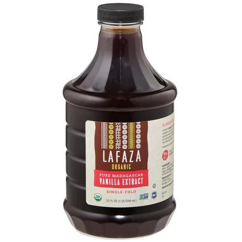 Vista 9 de Lafaza Extracto orgánico puro de vainilla de Bourbon de Madagascar, totalmente natural (2 fl oz)