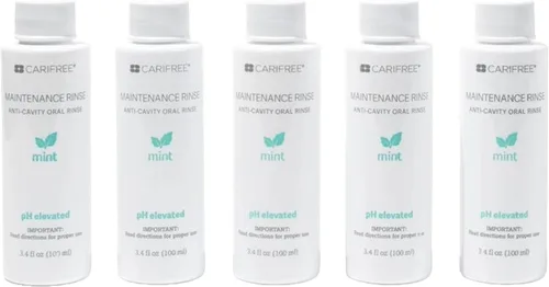 Vista 22 de CariFree Enjuague de mantenimiento, sabor cítrico, enjuague bucal con flúor anticaries recomendado por dentistas, previene la caries oral, refresca