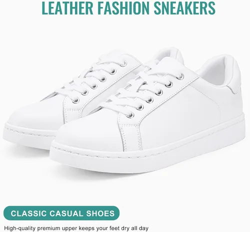 Vista 52 de Vepose Zapatillas de tenis casuales cómodas con cordones 8003 para mujer