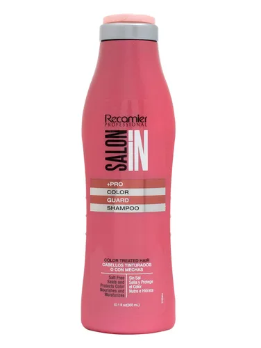 Vista 2 de RECAMIER - Champú acondicionador para cabello teñido de 10.1 onzas, protector UV + 2 inyecciones de nanoqueratina