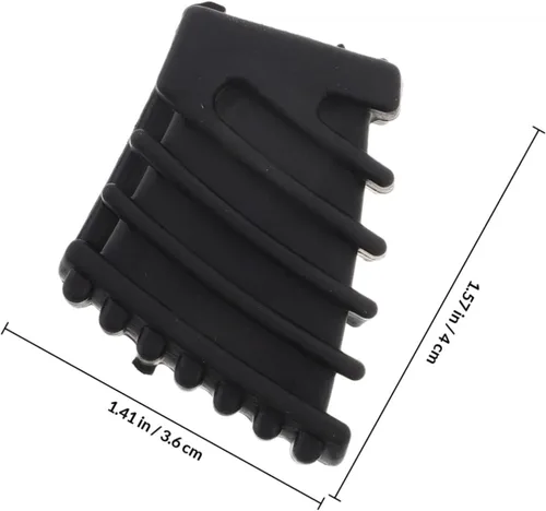 Vista 2 de 3pcs Drum Stand Rubber Feet Anti Slip Leg Protector Replacement