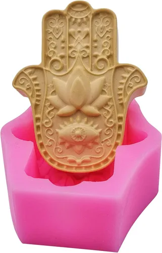 Vista 2 de Redxin Buddha - Molde de silicona hecho a mano, velas de jabón, yeso, cemento, resina, pegamento hecho a mano Moldes-Buda-32