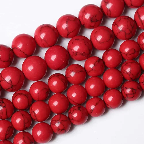 Vista 273 de 100 cuentas de piedra multicolor natural de 0.236 pulgadas (0.236 in), cuentas espaciadoras sueltas redondas para hacer pulseras, collares, aretes