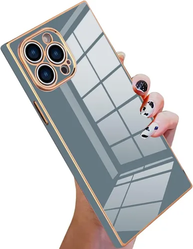 Vista 121 de KANGHAR Funda compatible con iPhone 12 de lujo con bonito diseño galvanizado, carcasa de cuerpo completo, antiarañazos, a prueba de golpes, funda