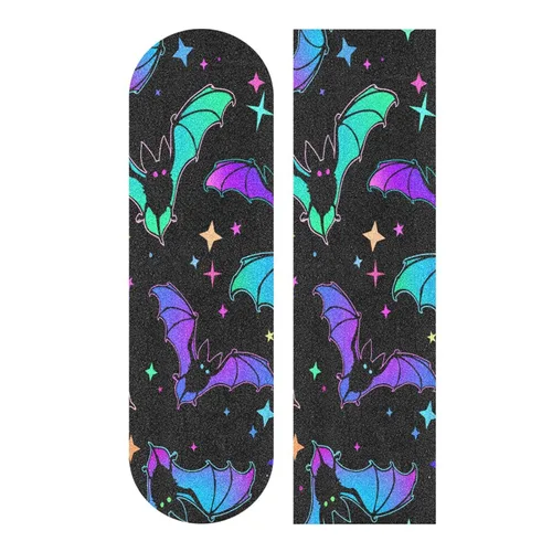 Vista 5 de YETTASBIN Cinta de agarre para patineta, sin burbujas, antideslizante, papel de lija para patineta, 33 x 9 pulgadas