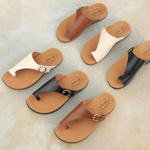 Vista 6 de BCSTUDIO Sandalias ortopédicas para mujer con soporte para el arco, cómodas sandalias ortopédicas de verano para caminar, informales, elegantes