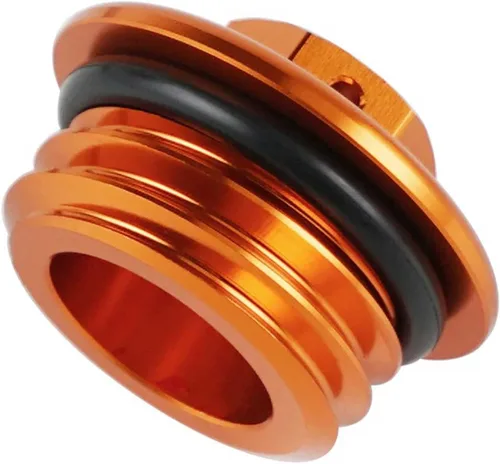 Vista 6 de Rippin Moto Tapón de llenado de aceite de motor naranja para KTM y Husqvarna 125 250 350 450 501 530 570 XC/XCF/XCW/XCF-W/XCW TPI SX/SXF/SXF