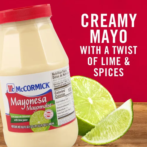 Vista 4 de McCormick Mayonesa (mayonesa) con jugo de lima, 62.5 fl oz