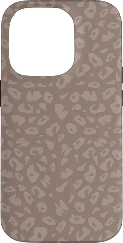 Vista 17 de Neutral Tan - Chic Elegant Leopard Animal Funda con patrón de impresión para iPhone 17