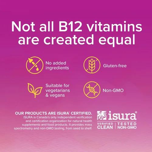Vista 5 de Natural Factors Metilcobalamina 10,000 mcg - Suplemento de vitamina B12 en forma metabólicamente activa - Suplemento apoya la formación celular