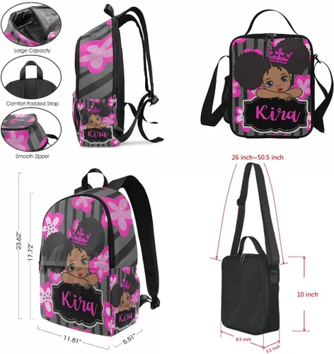 Vista 98 de Texto personalizado Elefante desgaste gafas mochila mochila mochila casual Daypack bolsa para mamá niñas, color86-4, Mochilas Daypack