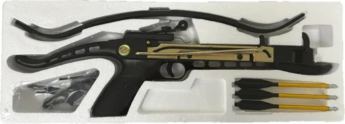 Vista 7 de ManKung - Ballesta de pistola autoarmante estilo cobra de 80 libras con 3 pernos - Estilo múltiple - Arco compuesto - Hecho en Taiwán
