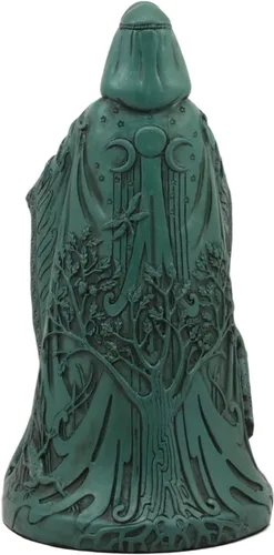 Vista 4 de Ebros Mitología irlandesa Triple Diosa Madre Danu con caldero mágico 9 pulgadas de alto Don Divina Fuente Femenina de Sabiduría Riqueza Fuerza