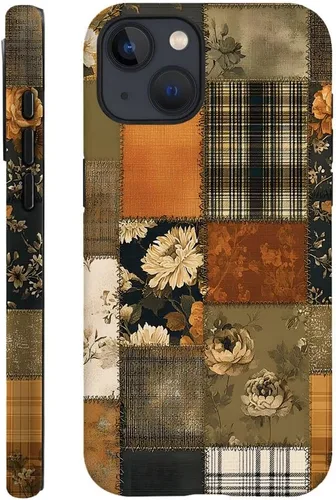 Vista 23 de DAIZAG Funda compatible con iPhone 11, funda duradera de protección contra golpes para niñas y mujeres, cruz bíblica, collage de flores