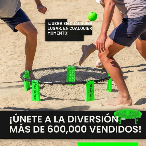 Vista 6 de Set de juego Gosports Slammo (Incluye 3 pelotas, funda de transporte y normas).