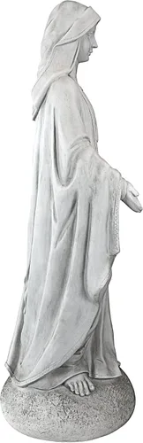 Vista 5 de Design Toscano Estatua del jardín de la Virgen de Notre Dame: Grand