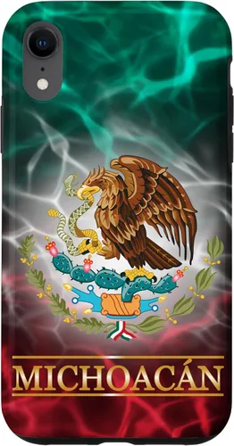 Vista 25 de Funda para iPhone 17 con la bandera de México de Michoacán - Orgullosa de las raíces mexicanas