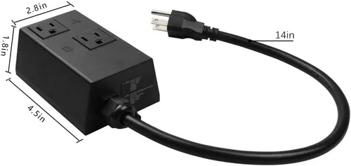 Vista 5 de Interruptor automático de vacío para herramientas eléctricas, tecnología única de detección de corriente de Etoolcity para retrasar el encendido