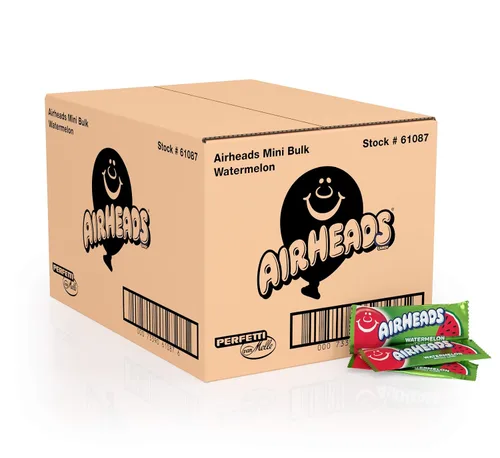 Vista 20 de Airheads Barras de caramelo de tamaño completo, cereza, caja de 36