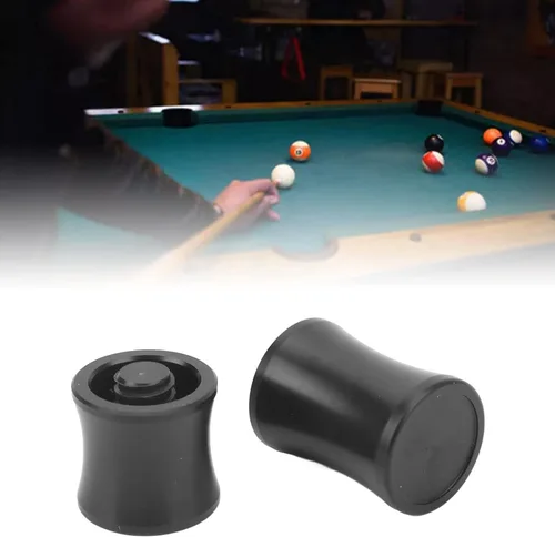 Vista 8 de VGEBY Protectores para juntas de taco de billar, accesorios de billar para depredador, color negro