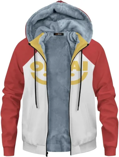 Vista 3 de DEXSHUN Saitama - Sudadera con capucha de anime para niños y adolescentes, para Navidad, cumpleaños, cálida y cómoda, regalo